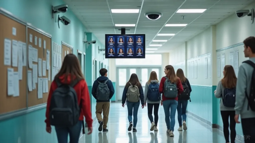 無感考勤怎么實現多人同時簽到通行陌生人報警？