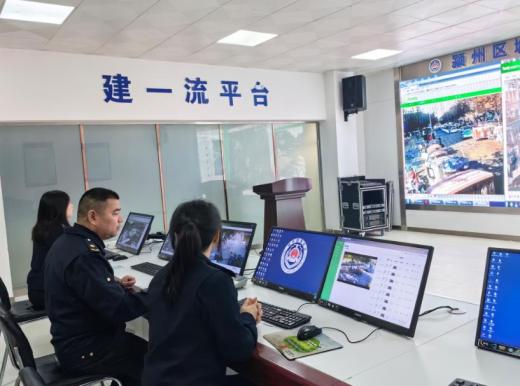 阜陽(yáng)市潁州區(qū)：?jiǎn)⒂肁I市容巡查系統(tǒng) 助力高效治理